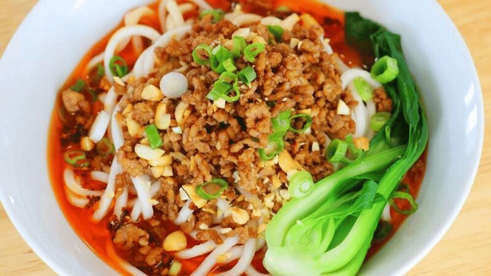 Dan Dan Noodles—— peanuts/green onions