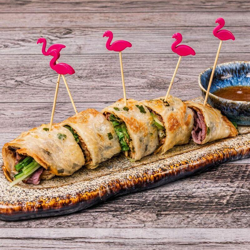 Crispy Beef Roll——dumpling sauce