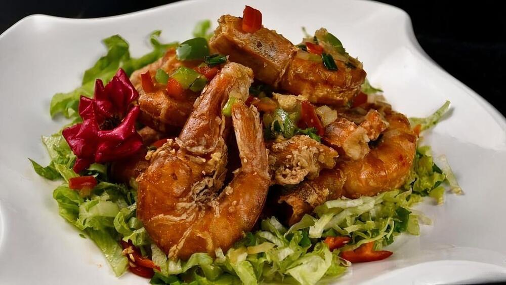 Salt Pepper Prawns